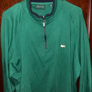 Masters Green Quarter Zip GOLF
